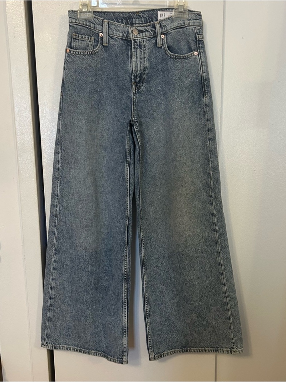 GAP Baggy mid rise ultra soft denim